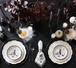 Nightmare Before Christmas Stoneware Sally Appetizer Plates - Set of 4