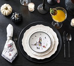 Nightmare Before Christmas Stoneware Sally Appetizer Plates - Set of 4
