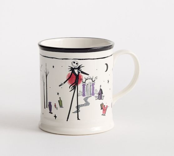 Nightmare Before Christmas Stoneware Mug by Pottery Barn