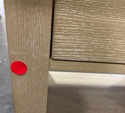 Open Box: Modern Farmhouse Square Side Table (24") - Fog