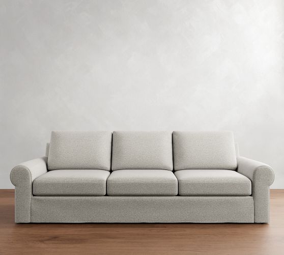 Big Sur Roll Arm Slipcovered Sofa (77"-121") by Pottery Barn