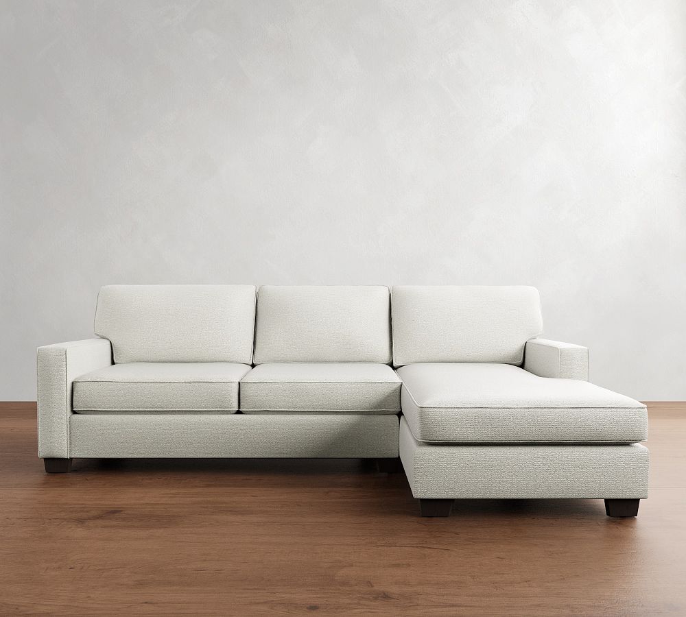 Buchanan Square Arm Chaise Sectional (91"-107") by Pottery Barn