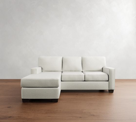 Buchanan Square Arm Reversible Chaise Sectional (84") by Pottery Barn
