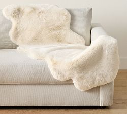 Mink Faux Fur Double Length Hide