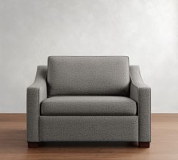 Cameron Slope Arm Deluxe Twin Sleeper Sofa (52")