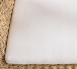 Kostas Wicker Outdoor Porch Bench (54")
