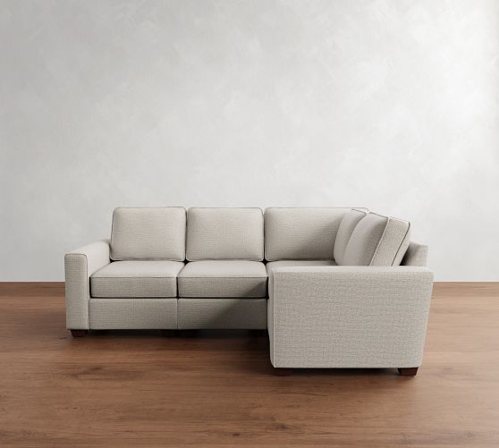 Fremont Square Arm Reversible 4-Piece Sectional (92") by Pottery Barn