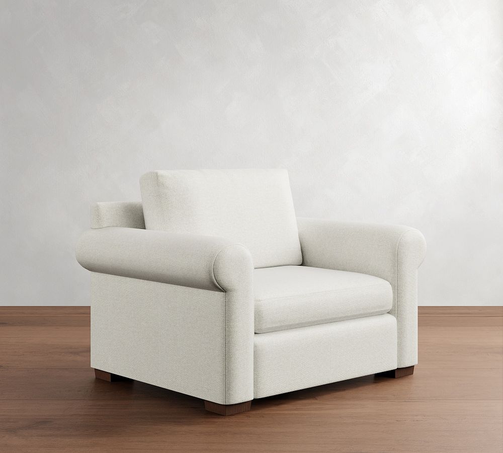 Shasta Roll Arm Chair by Pottery Barn