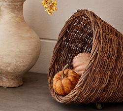 Woven Vine Cornucopia