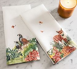 Fantastical Forest Cotton Hand Towels - Set of 2
