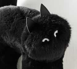 Black Cat Pillow Cover