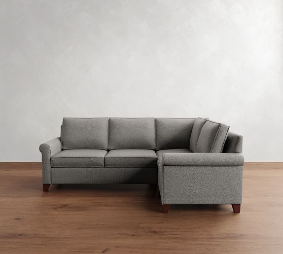 Cameron Roll Arm 3-Piece Sectional (100") by Pottery Barn