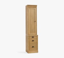 Aubrey Storage Shelf with File Cabinet (18")​