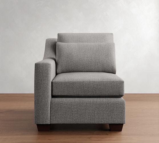 Build Your Own York Slope Arm Deep Seat Sectional by Pottery Barn