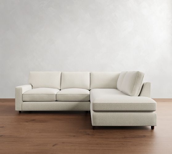 PB Comfort Square Arm Return Bumper Sectional (121") by Pottery Barn