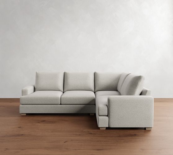 Canyon Square Arm 3-Piece Sectional (118") by Pottery Barn