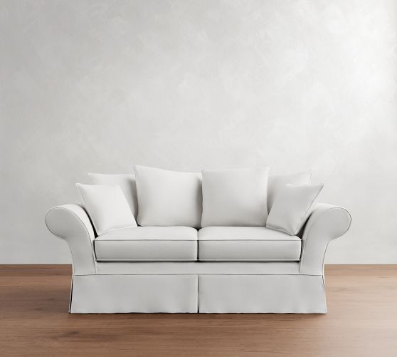 Charleston Slipcovered Sofa (71"-96") by Pottery Barn