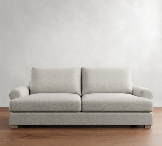 Canyon Roll Arm Sofa (75"-99") by Pottery Barn