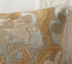 Eleonora Embroidered Lumbar Pillow Cover
