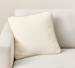 Everyday Linen Piped Pillow Cover