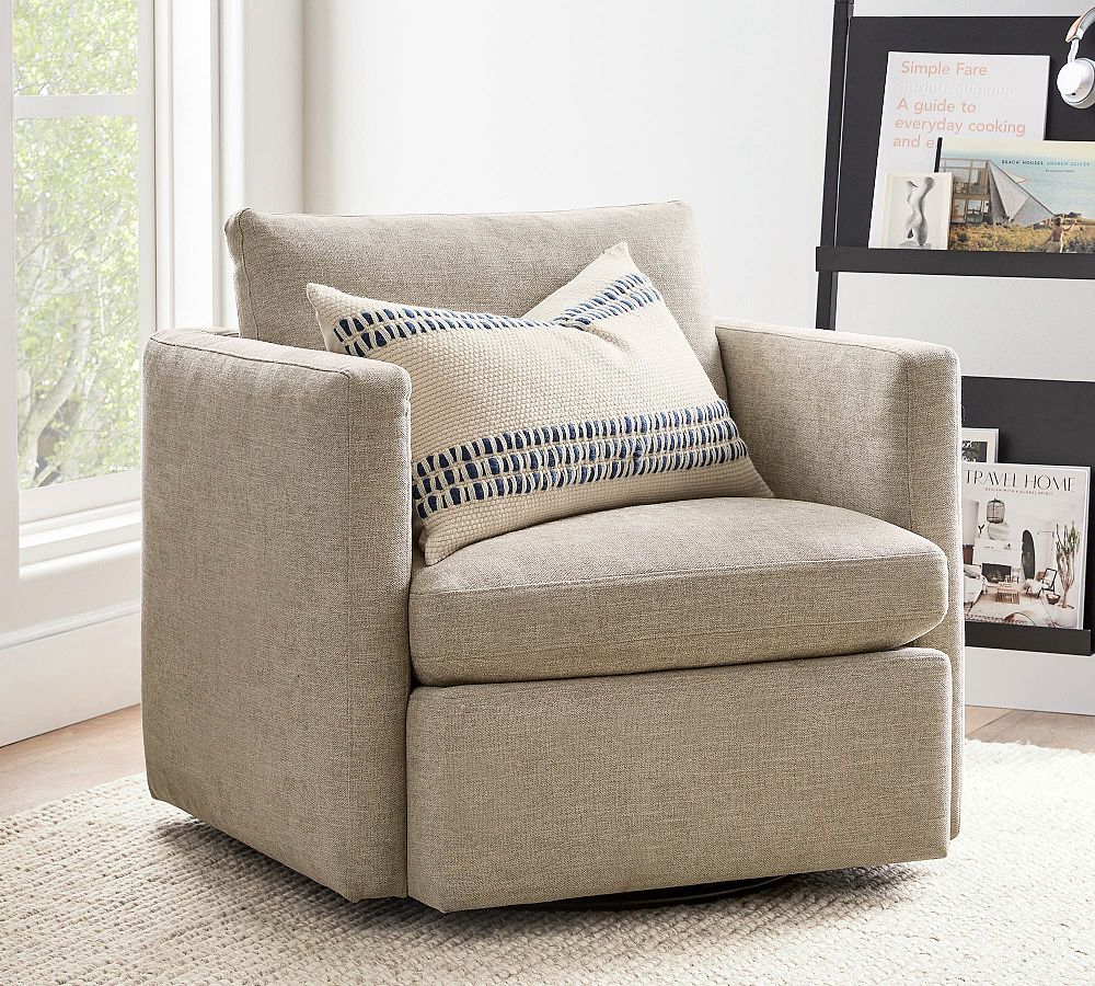 Menlo Swivel Chair by Pottery Barn