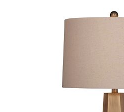 Schiller Metal Hexagon Table Lamp (29")