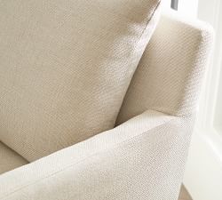Ayden Square Arm Slipcovered Swivel Glider