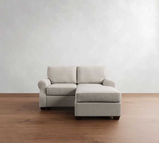 Fremont Roll Arm Reversible Chaise Sectional (74") by Pottery Barn