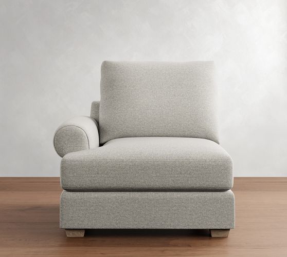 Build Your Own Canyon Roll Arm Sectional by Pottery Barn