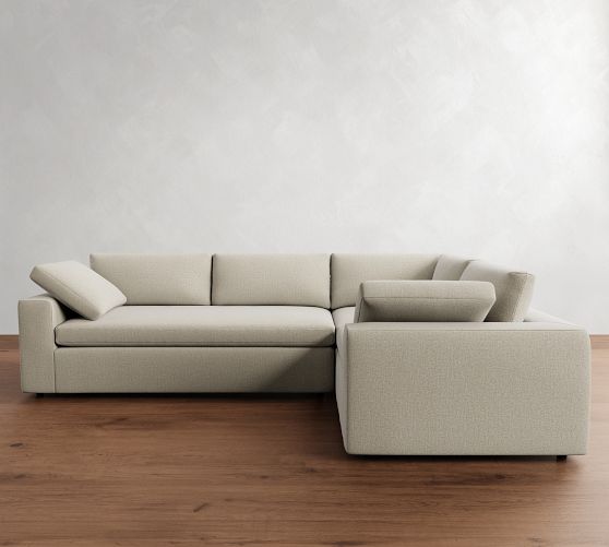 Dream 3-Piece Sectional (120") by Pottery Barn