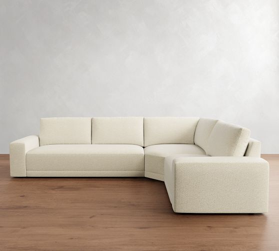 Rutherford 3-Piece Wedge Sectional (137") by Pottery Barn