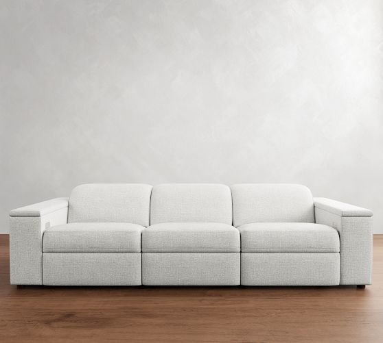 Ultra Lounge Square Arm Reclining Sofa (111") by Pottery Barn