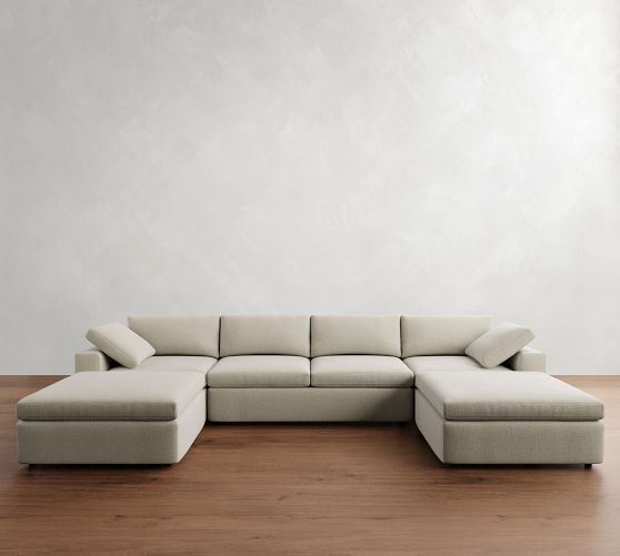Dream Modular Double Chaise Sectional (154") by Pottery Barn