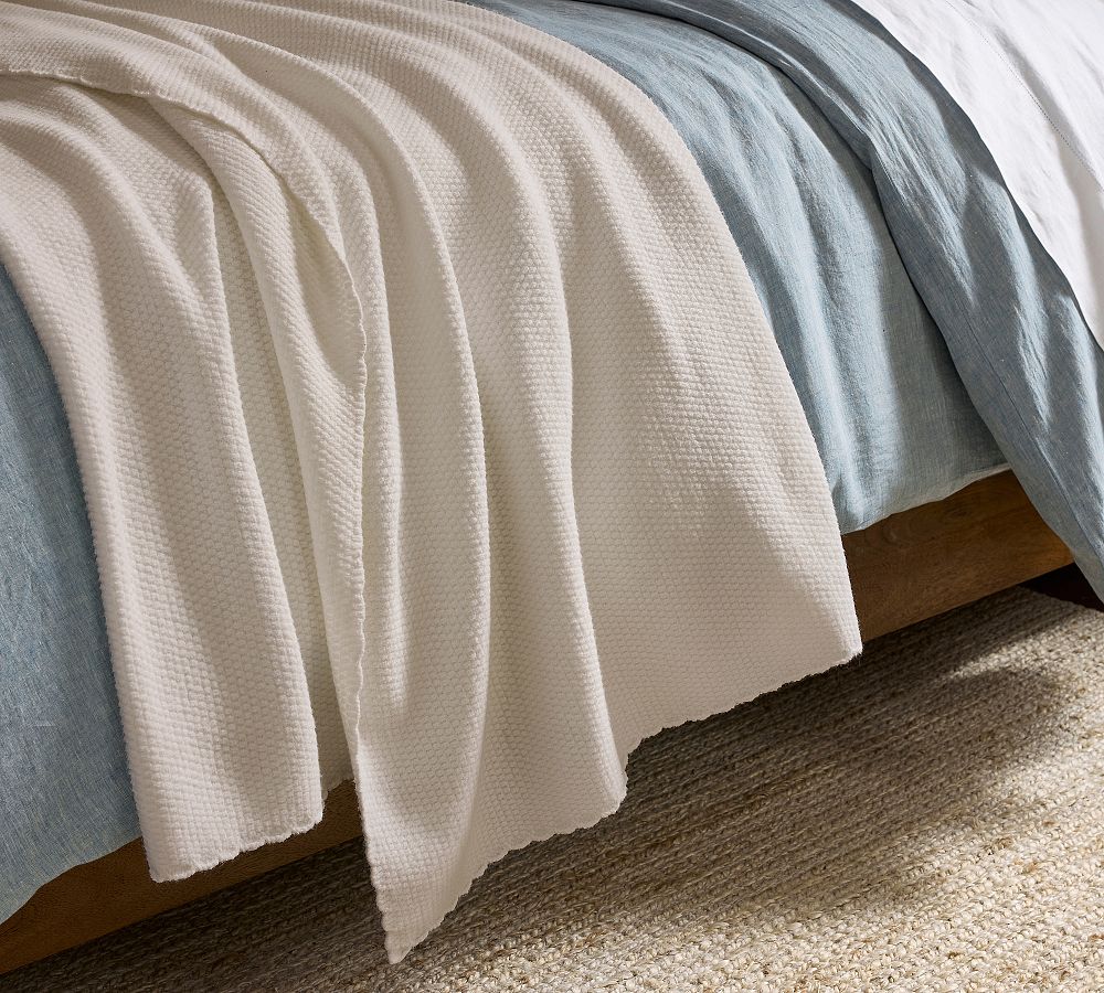 Mini Scallop Edge Blanket by Pottery Barn