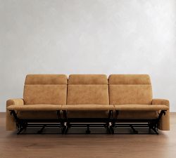 Parker Leather Power Reclining Sofa (79"&ndash;112")