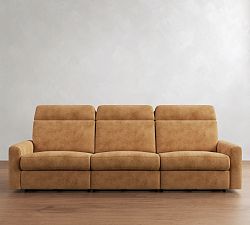 Parker Leather Power Reclining Sofa (79"&ndash;112")