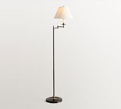 Hayden Metal Articulating Task Floor Lamp (53")