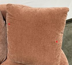 Open Box: Balboa Swivel Armchair (40") - Rustic Chenille Rosewood