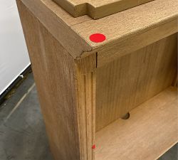 Open Box: Livingston Bookcase Hutch (35") - Seadrift