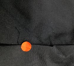 Open Box: Round Market Outdoor Umbrella Canopy Replacement (6') - Sunbrella Navy