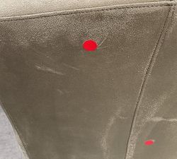 Open Box: Hyde Swivel Chair - Performance Suede Moss