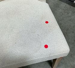 Open Box: Layton Grand Upholstered Dining Chair - Performance Boucle Oatmeal, Seadrift