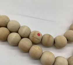 Open Box: Mango Wood Contentment Beads - Ivory