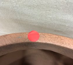 Open Box: Sienna Fiber Stone Outdoor Planter, Large - Terracotta