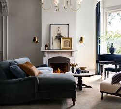 Carlisle Tightback Chaise Sectional (100")