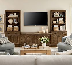 Aubrey 5-Piece Storage Cabinet with Shelf Set (144")
