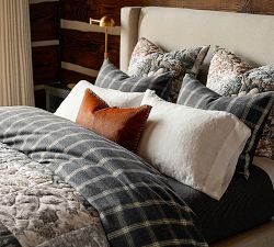 Everette Plaid Flannel Sham