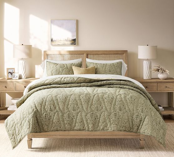 Francesca Paisley Quilt by Pottery Barn