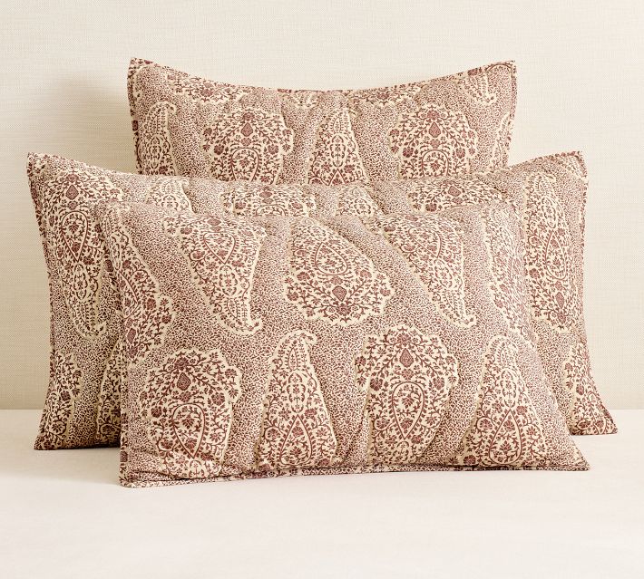 Francesca Paisley Quilt | Pottery Barn