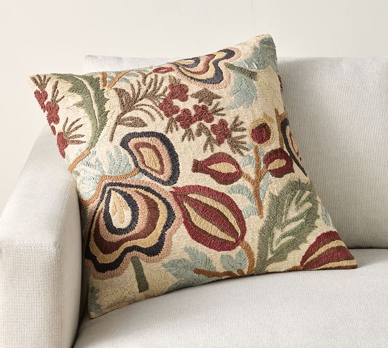 Celine Embroidered Pillow Cover